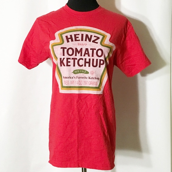 Optima Other - Heinz Ketchup T Shirt Red Unisex Graphic Sz S
